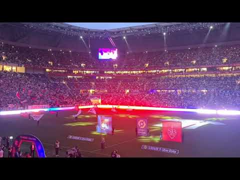 Ambiance avant match OL 4-3 Brest | 14 avril 2024 | Parc Olympique Lyonnais
