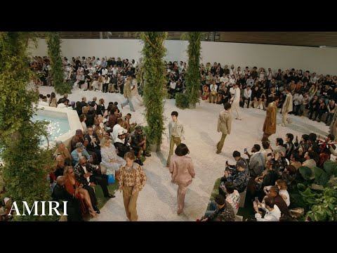 AMIRI SPRING-SUMMER 2026 RUNWAY SHOW