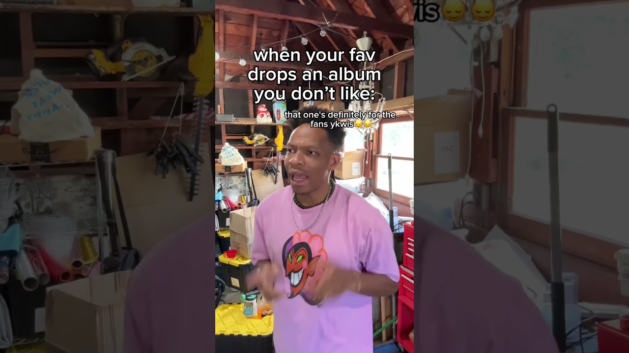 When Your Favorite Artist Drops an Album You Don’t Love 🎶