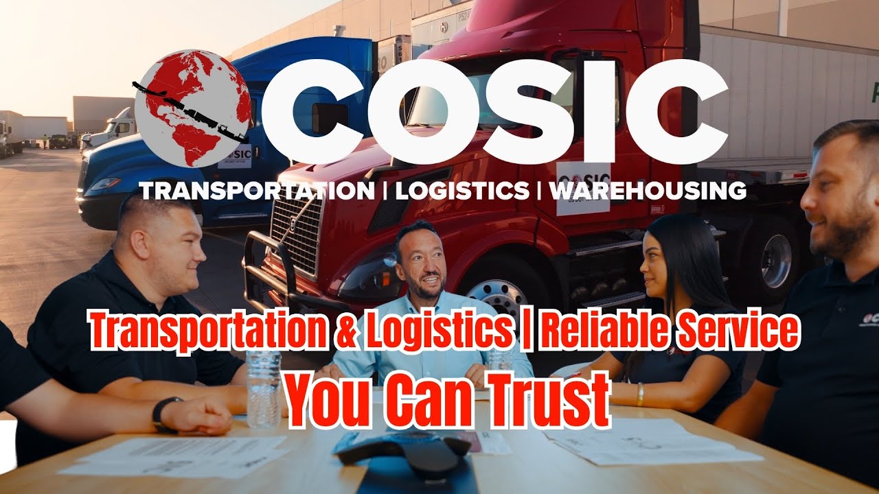 Cosic Transportation & Logistics | Trusted Freight Services 🚚