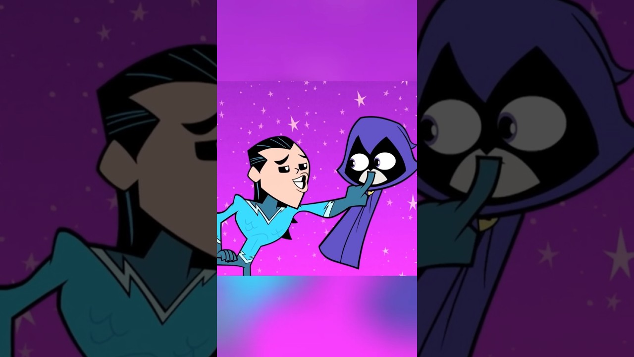 Raven's Fanboy Is Hilarious! 😂 #Reels #TeenTitansGo