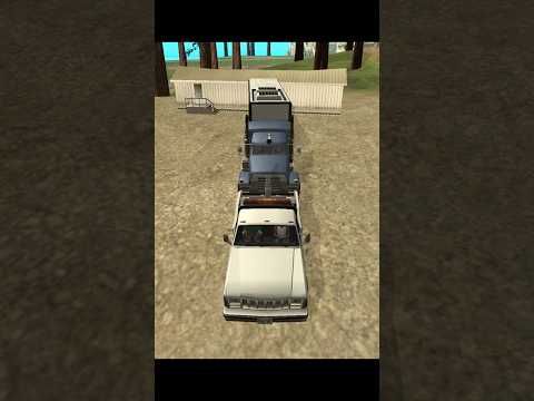Tow Truck Meets Mountain Disaster | GTA San Andreas #shorts