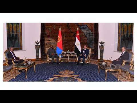الرئيس عبد الفتاح السيسي يستقبل رئيس دولة إريتريا ورئيس مجلس وزراء الكويت