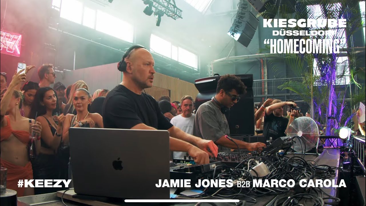 Marco Carola & Jamie Jones at KEEZY HOMECOMING 🎶