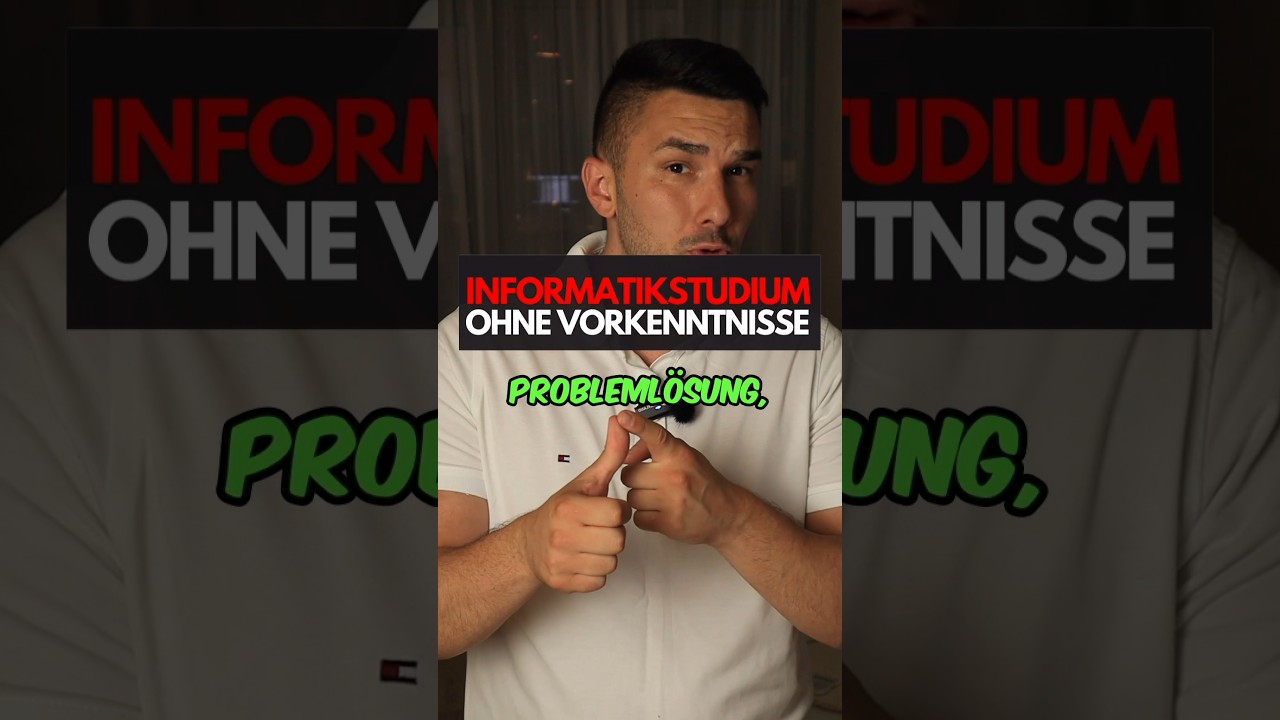 Informatik Studium starten β Keine Vorkenntnisse erforderlich! π