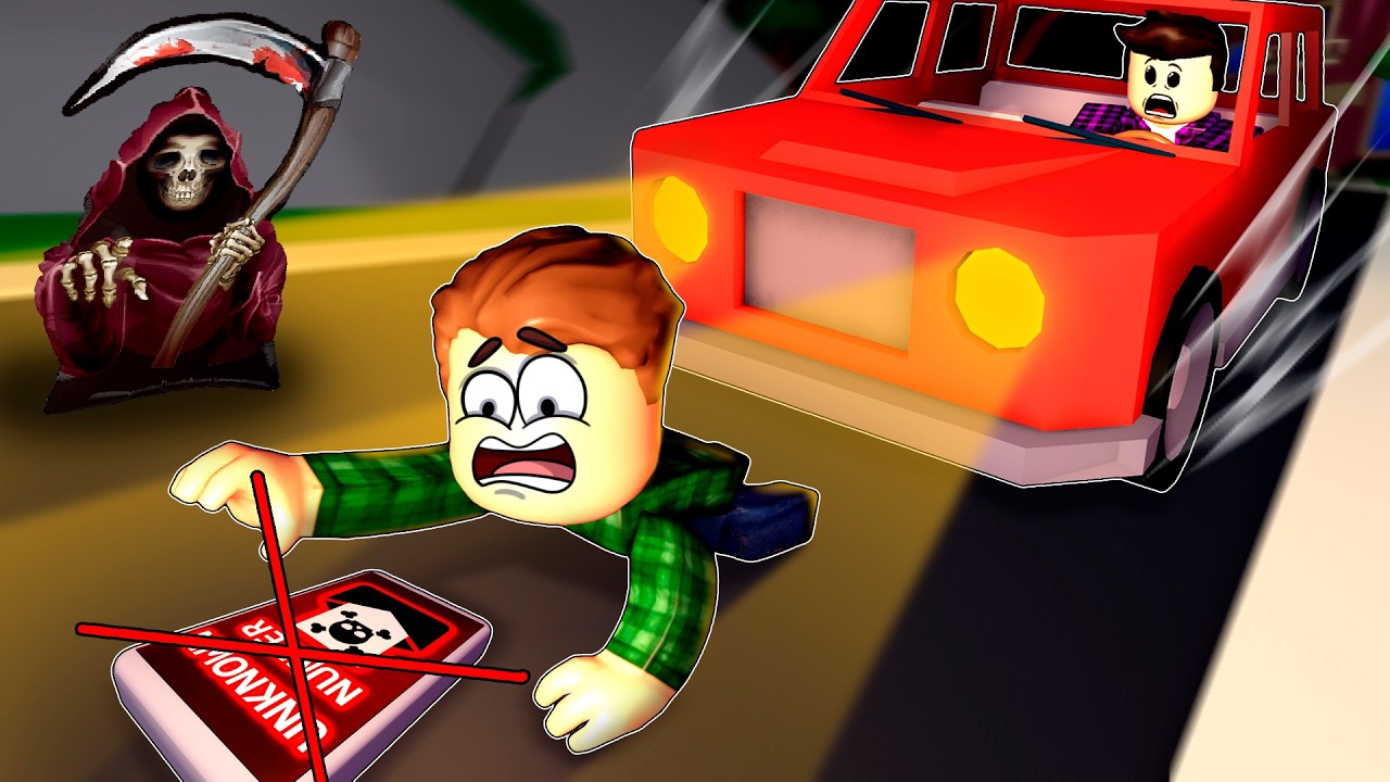 СМС с того света 📵 — Страшная история в Роблокс