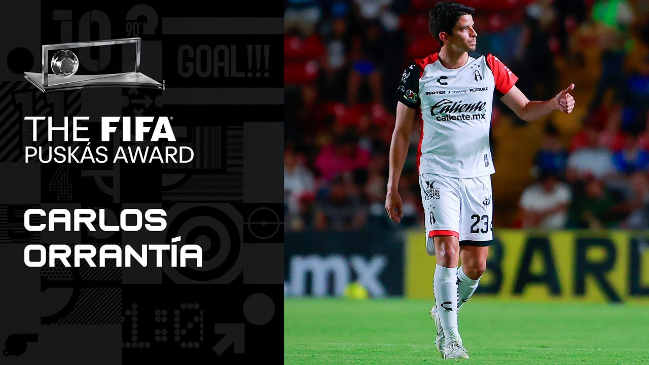Carlos Orrantía Nominated for FIFA Puskas Award 2025 ⚽