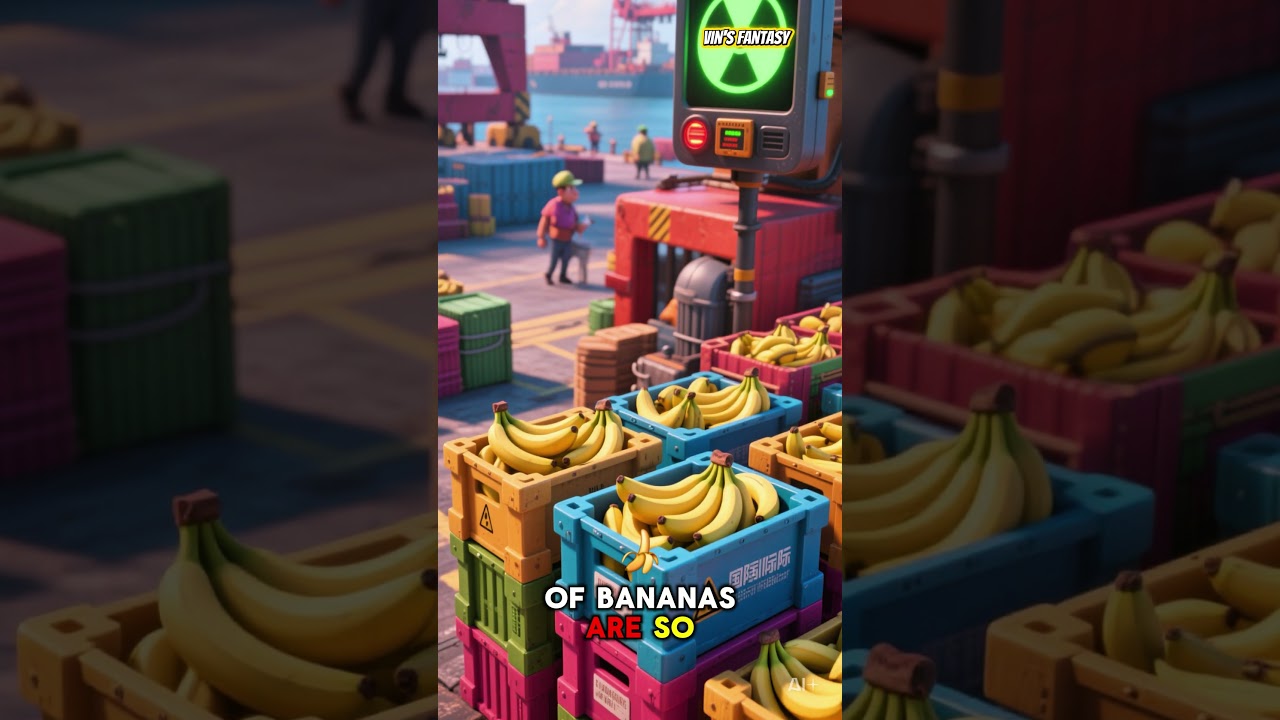 Why Bananas Are Slightly Radioactive 🍌