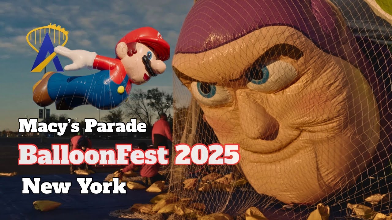 Macy's Balloonfest 2025: New Balloons & Behind-the-Scenes 🎈