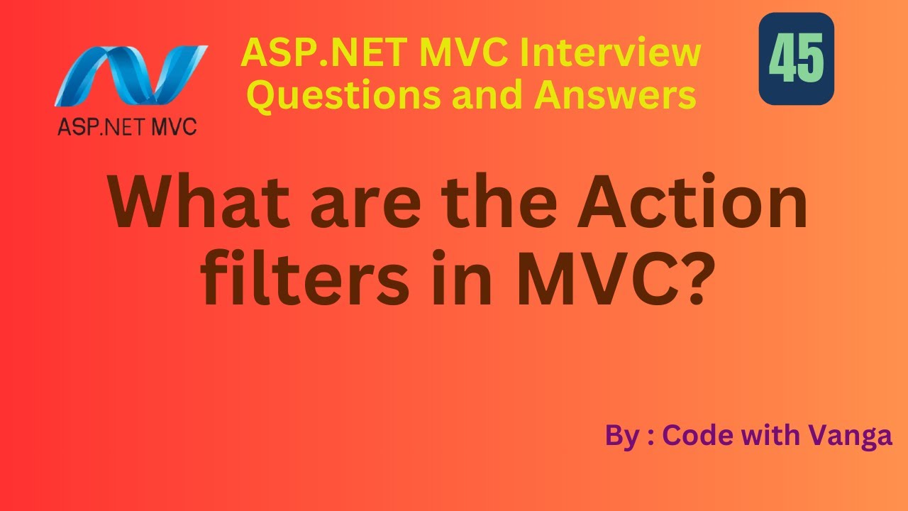 ASP.NET MVC & Core Action Filters Guide 📘