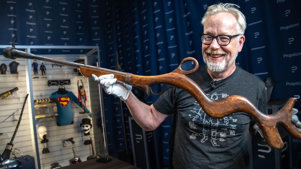 Adam Savage Meets His Barbarella Blaster Inspiration 🚀