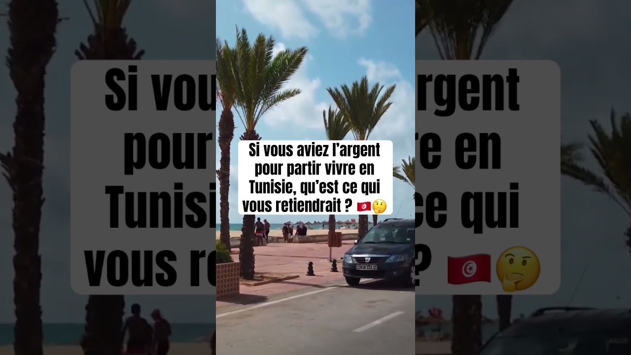 Et si vous quittiez tout pour vivre en Tunisie ? 🇹🇳 Découvrez ce qui pourrait vous freiner