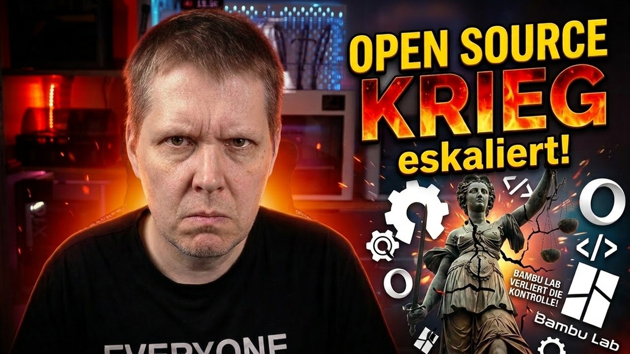 Bambu Lab im Open Source Konflikt βοΈ