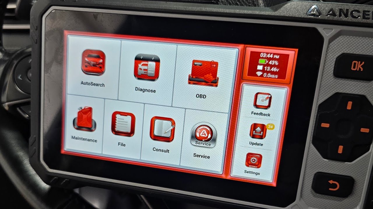 Ancel FX6100 Scan Review - Nice Scan Tool - Free Updates - No Service Fees - 15 Service Functions 