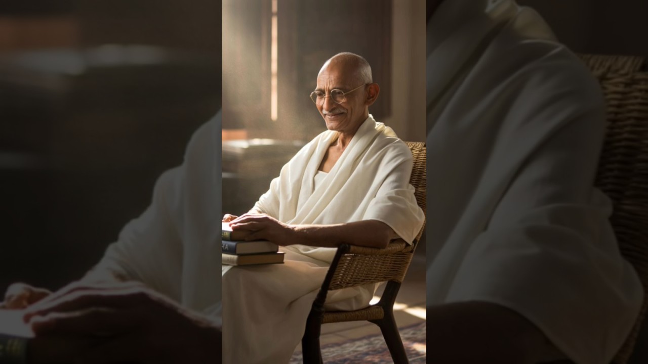 Happy Mahatma Gandhi Jayanti Status 🌿