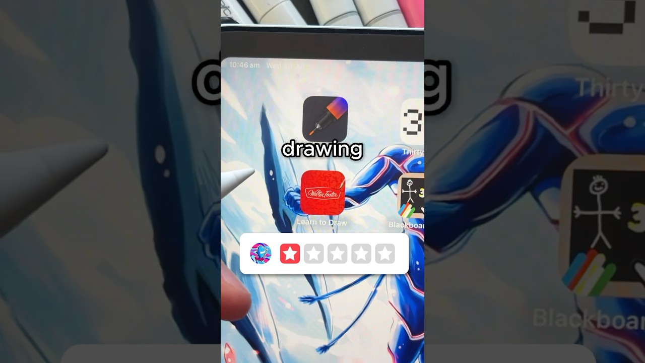 1-Star vs 5-Star Drawing Apps 🎨