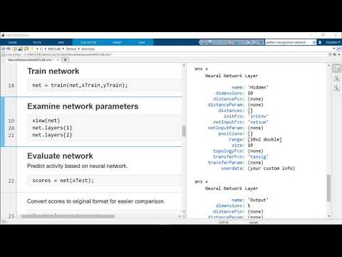 Getting Started with Neural Networks Using MATLAB