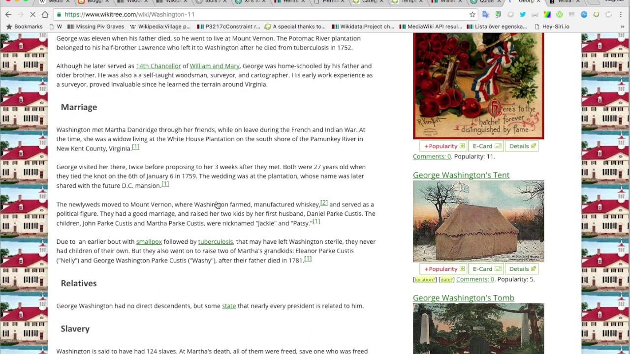 WikiTree and Wikidata