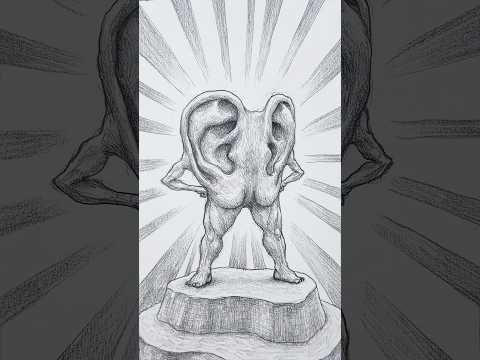 How To Draw an EAR👂 #art #drawing #foryou