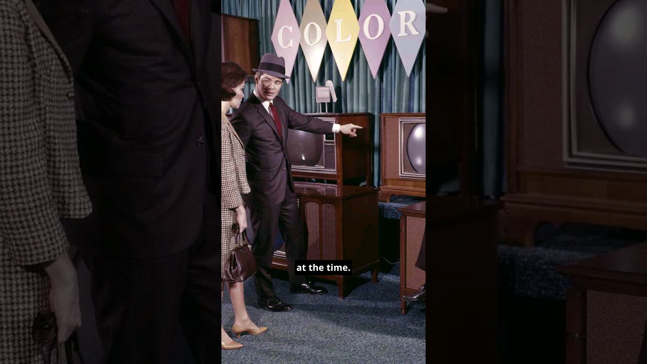 The Historic First Color TV Broadcast 📺