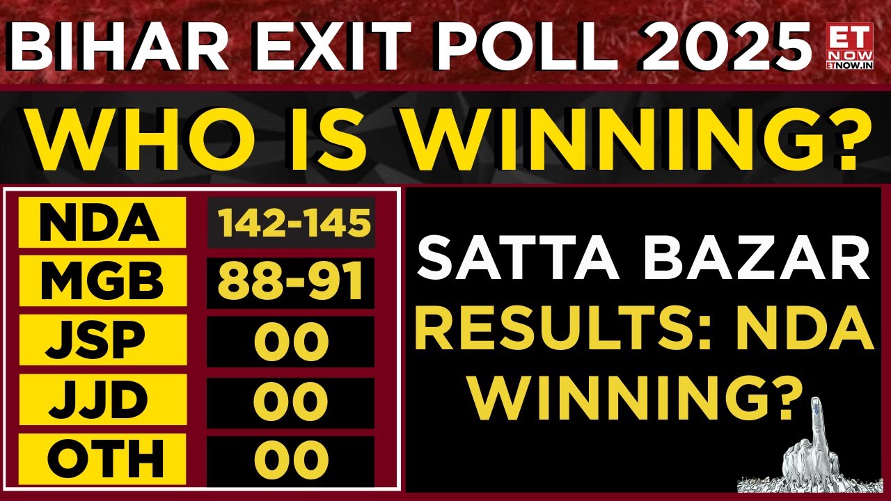 Bihar Exit Poll 2025: NDA Likely to Win 🗳️