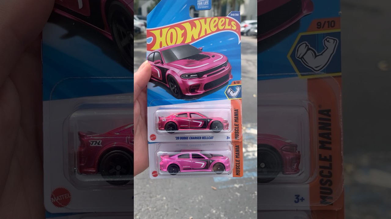 20 Dodge Charger Hellcat Super Treasure Hunt π₯ #hotwheels #supertreasurehunts #dodge #hellcat