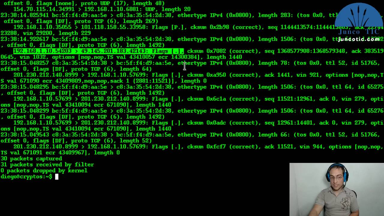 TCPDUMP: Guía básica para principiantes 🖥️