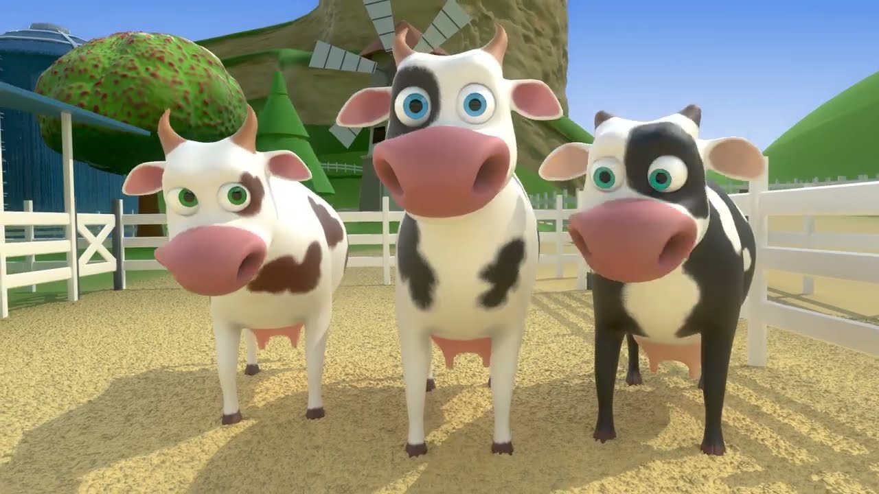 La Vaca Lola 🐄 - Canciones Infantiles del Rancho