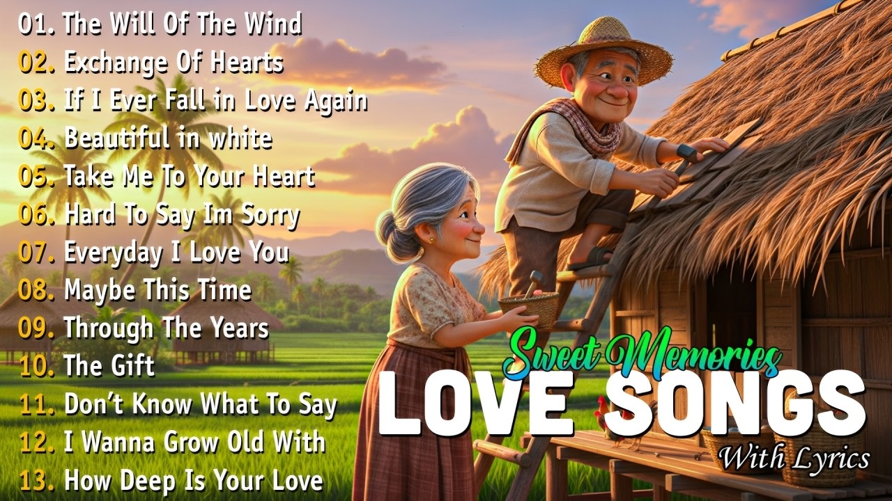 80s & 90s Romantic Love Songs 🎶