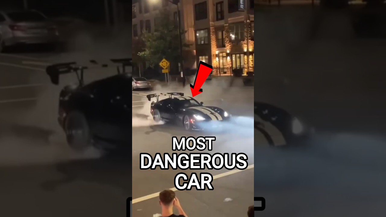 The Shocking Reason the Dodge Viper Almost Got Banned 😱