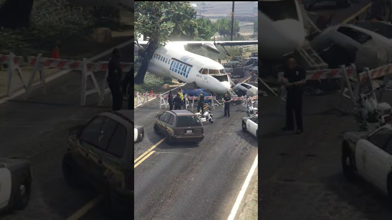 Dramatic Emergency Plane Landing on Road π¨