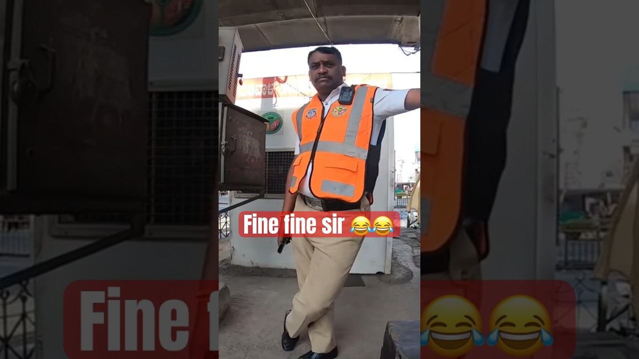 Traffic Fine in Bangalore 🚓