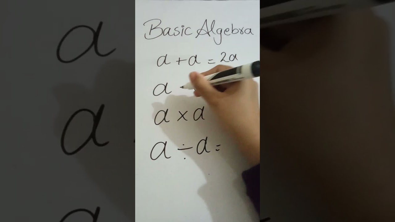 Master Basic Algebra with Simple Concepts & Math Tricks ✨