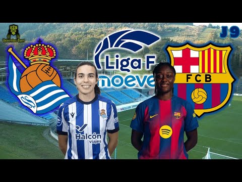 REAL SOCIEDAD VS FC BARCELONA 🔴NARRACIÓN EN DIRECTO🔴 JORNADA 9 | LIGA F MOEVE 2025/26