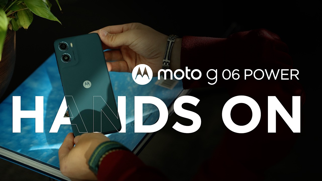 Moto G06 Power Unboxing & Hands-On 📱