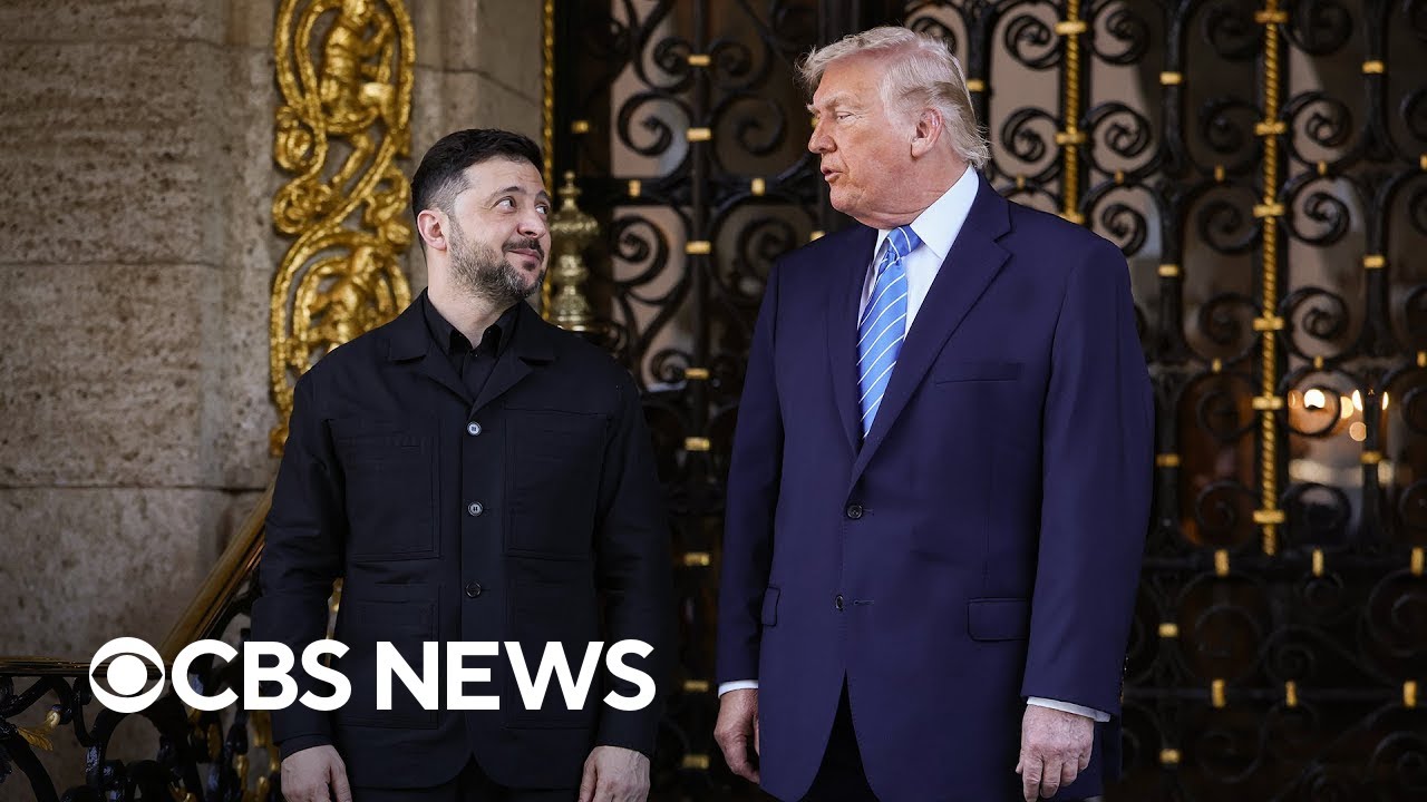 Trump, Zelenskyy speak to reporters after meeting about Russia-Ukraine war | full video