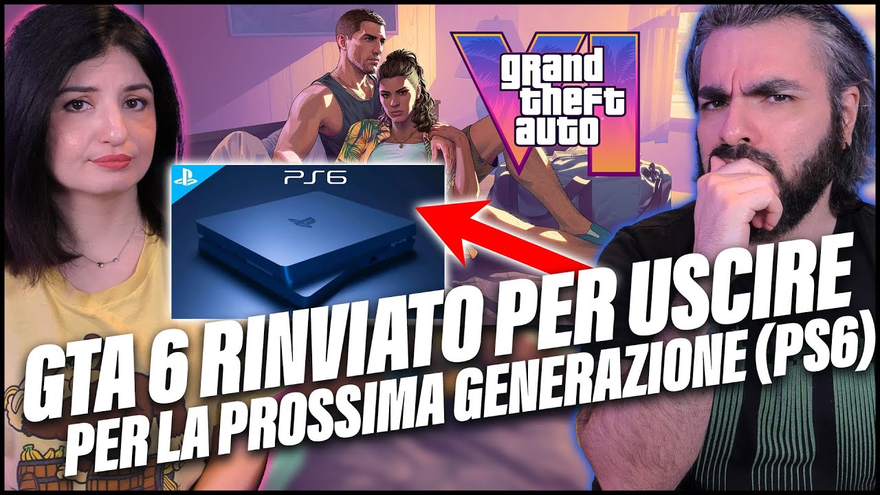 GTA 6: GTA 6 Rimandato? Ecco Perché Uscirà Solo su PS6 🎮