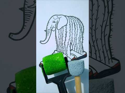 Italian brainrot Lirili Larila Paint Art ✨️ #creative #art #memes