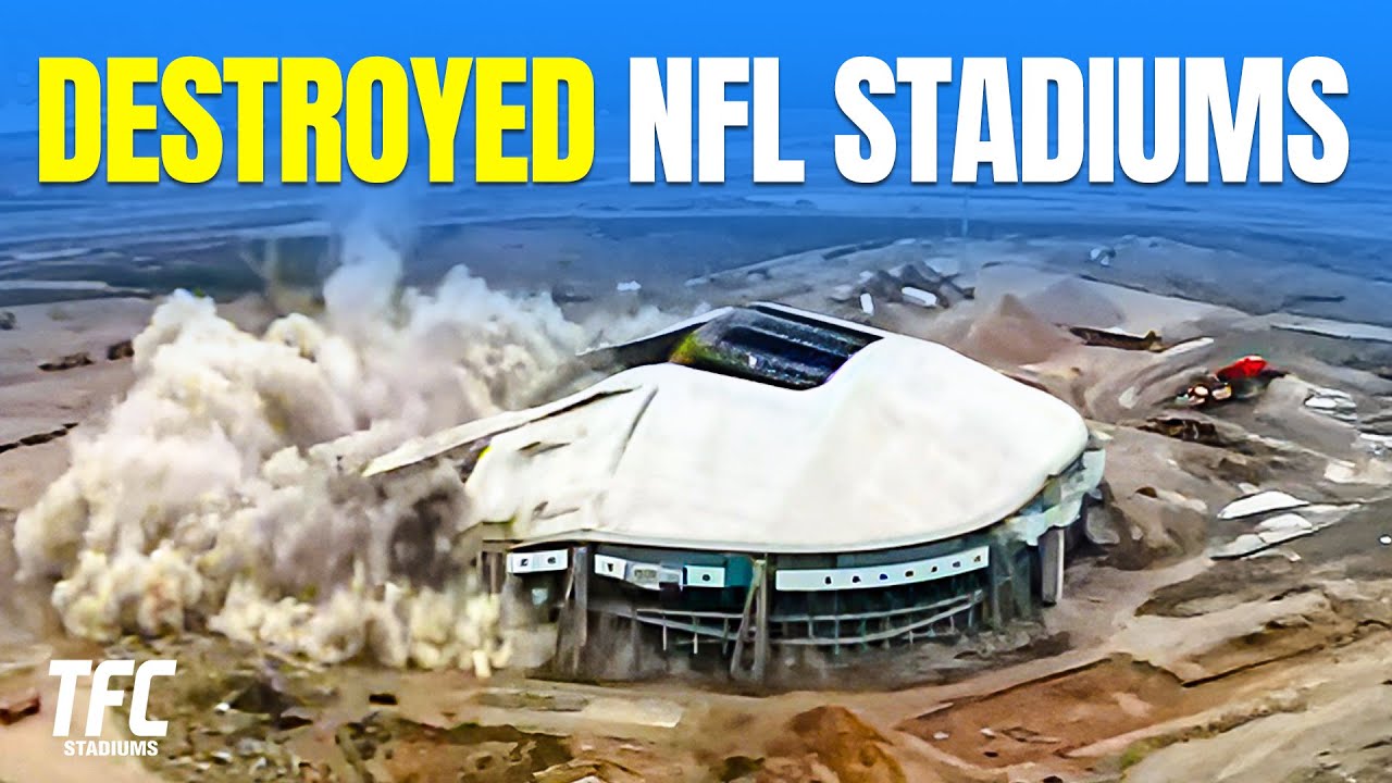Former NFL Stadiums That No Longer Exist 🏟️