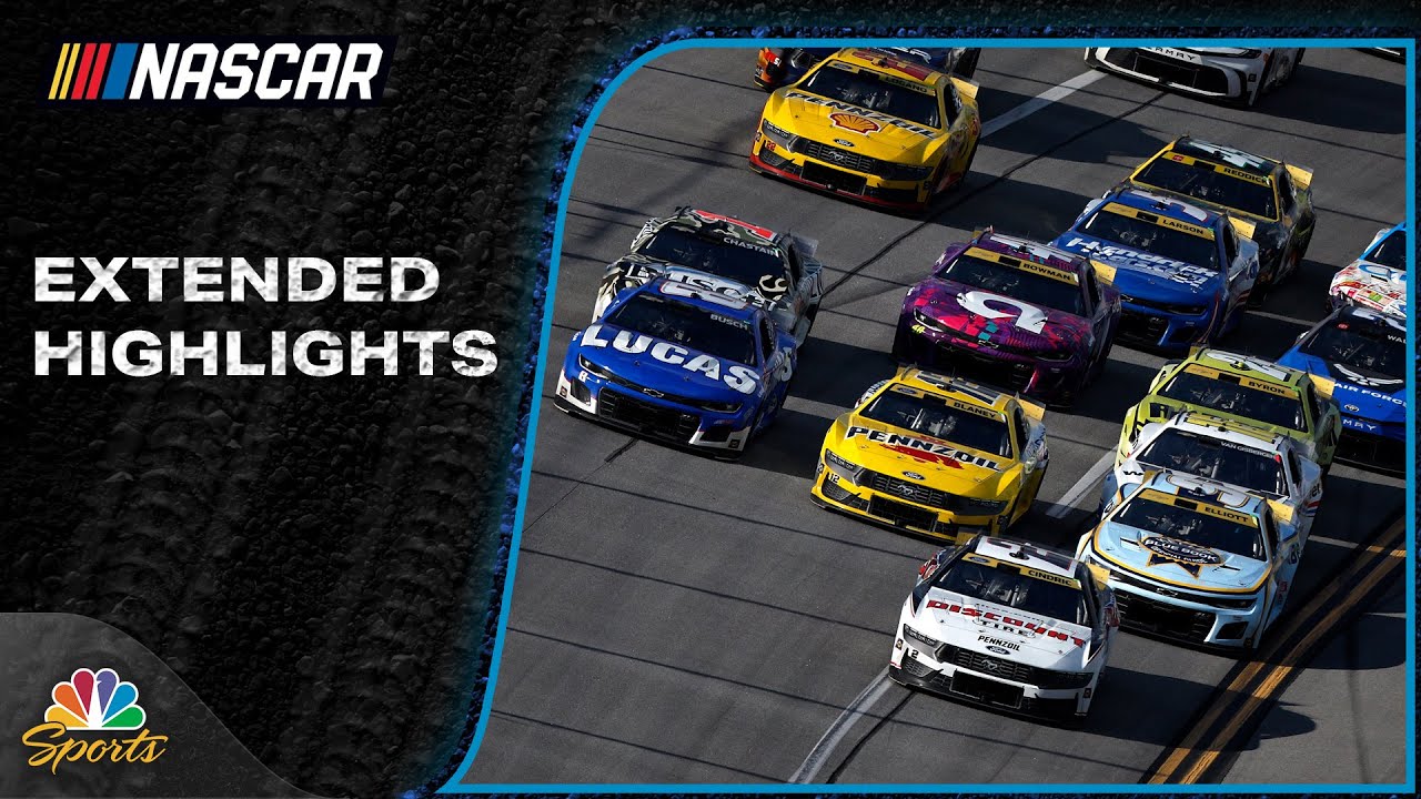 NASCAR YellaWood 500 Highlights | Talladega 2024 🏁