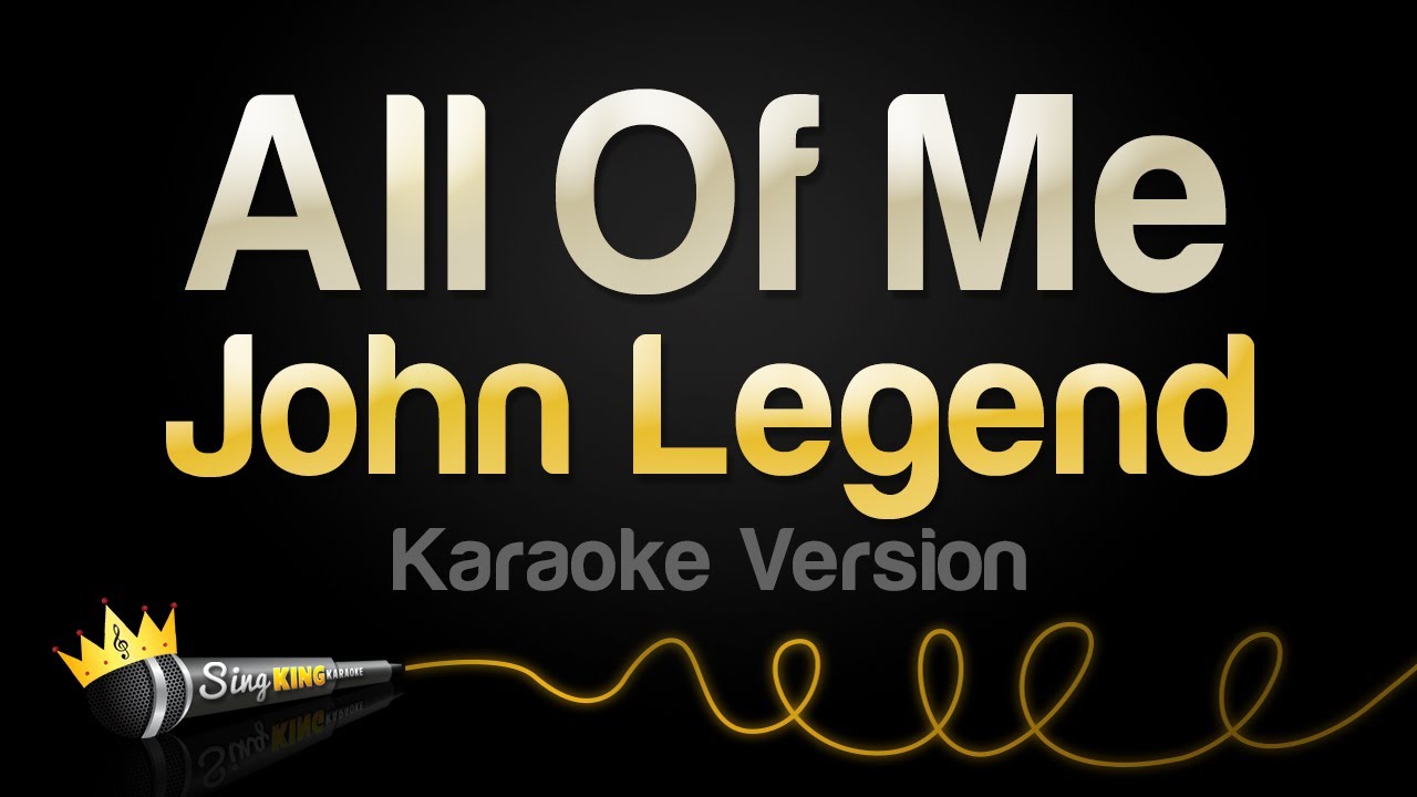 Sing Along to John Legend's 'All Of Me' Karaoke 🎤 | Join Our Discord!
