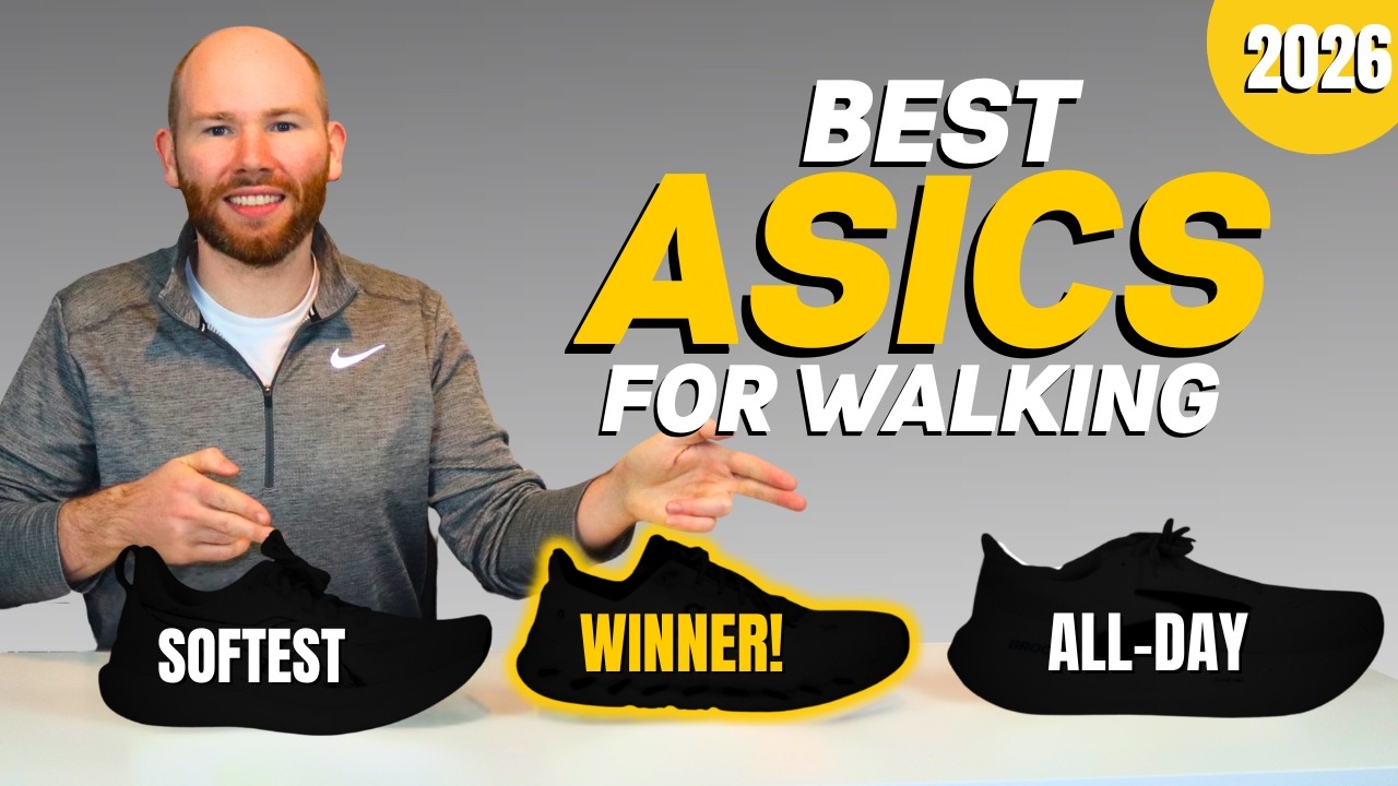 Top ASICS Walking Shoes for Comfort & Support 🚶‍♂️