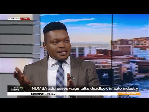 NUMSA addresses wage talks deadlock in auto industry
