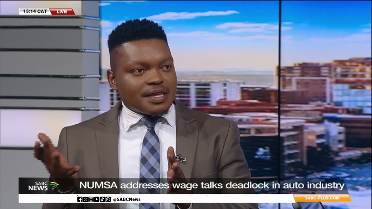 NUMSA Calls Urgent Press Conference to Resolve Auto Industry Wage Deadlock π