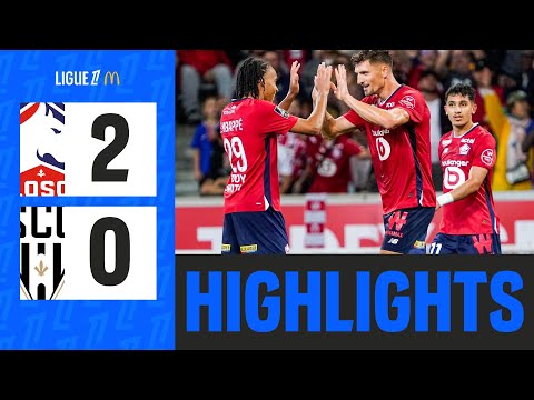 LOSC - ANGERS SCO (2-0) - 2Úme journée - Ligue 1 McDonald's 24/25