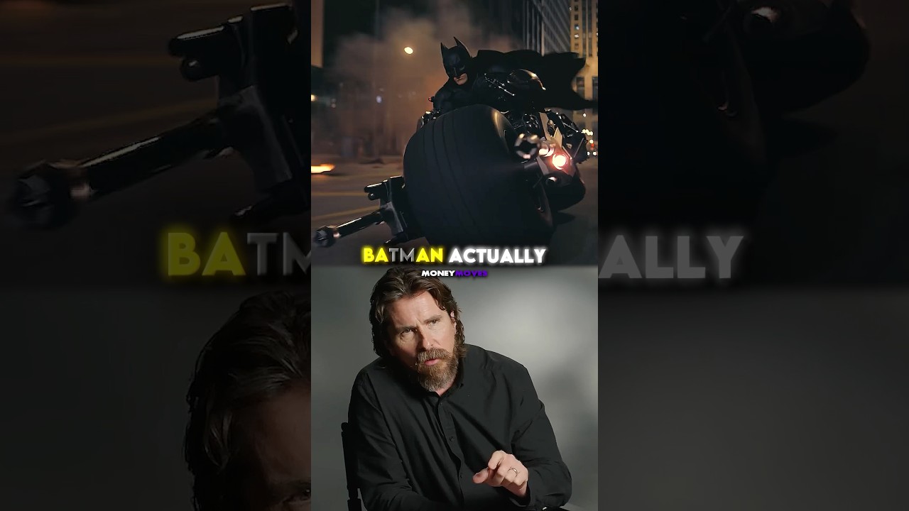 Christian Bale was the BEST Batman 🦇🦹‍♂️