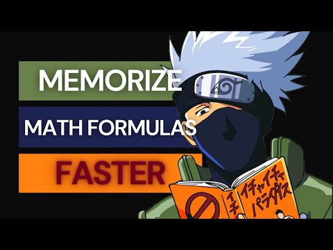 How to MEMORIZE Math Formulas QUICKLY? - Master these 2 steps!