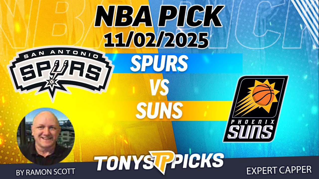 Spurs vs. Suns NBA Betting Odds & Expert Picks | November 2, 2025 🏀