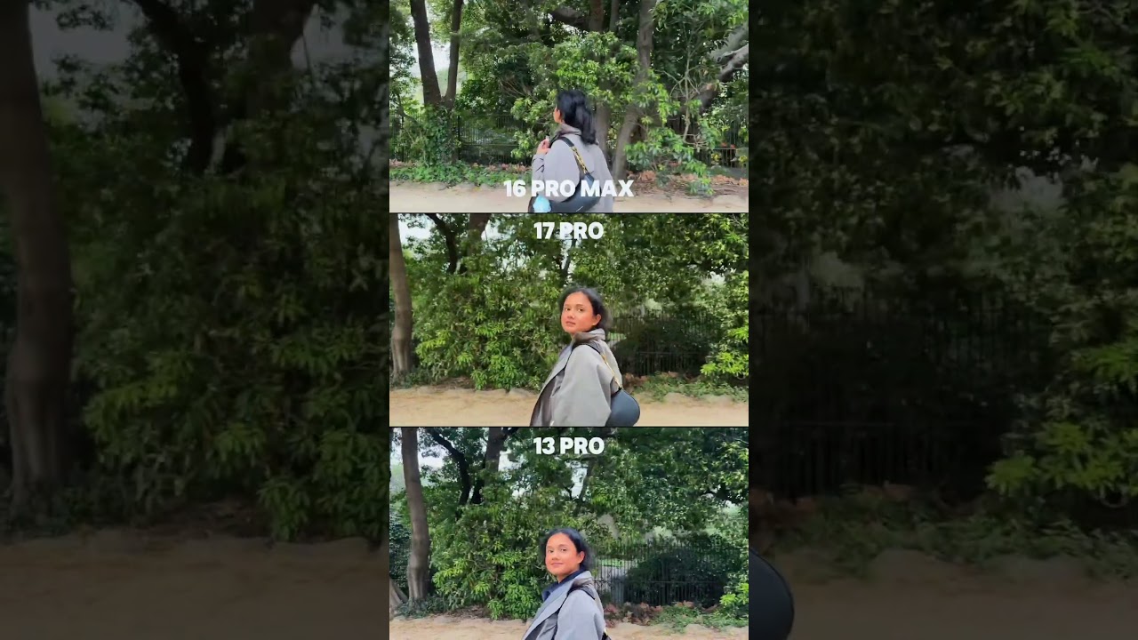iPhone 13 Pro vs 16 Pro Max vs 17 Pro Comparison 📱
