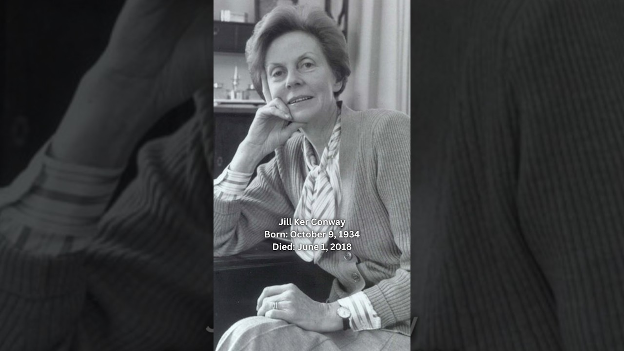 Honoring Jill Ker Conway: National Humanities Medal Recipient 🕊️